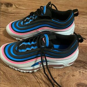 Nike Air Max 97 Black Blue Pink Sneakers